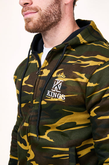 kings Gym zip up Hoodie