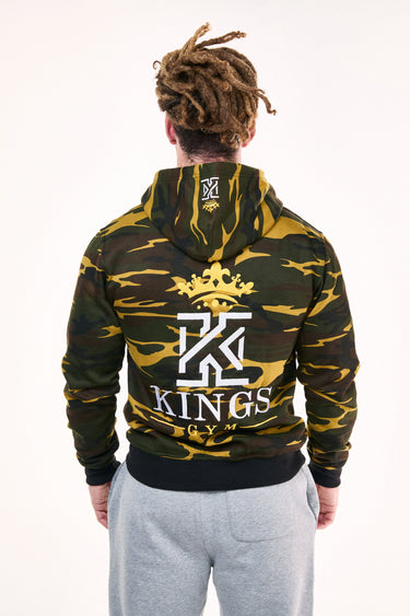 Gym zip up Hoodie back