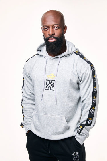 Grey Logo Shoulder Tape Front