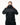 black Premium Gym Hoodie Men back