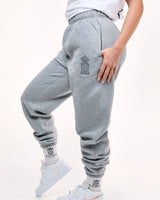 Grey Women’s Gym Joggers-1