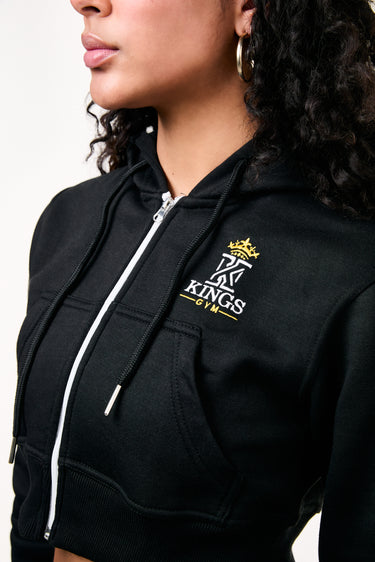 black cropped hoodies-2