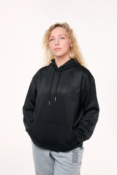 Premium Gym black Hoodie Women-2