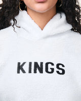 women white hoodie front