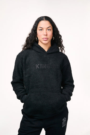 black hoodie