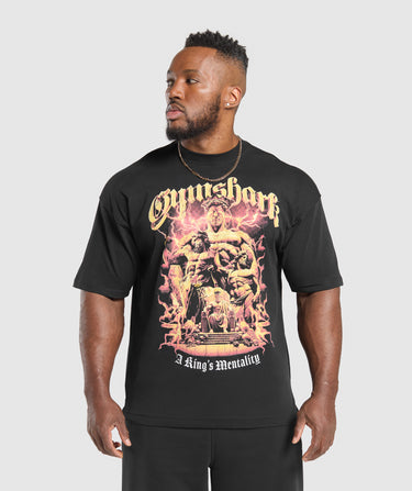sharkxKingsgymGraphicTee