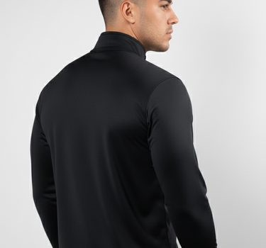 1/4 Zip Long Sleeve Sweat Top