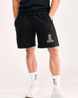 black Shorts With Pockets front