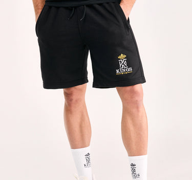 black Shorts With Pockets front