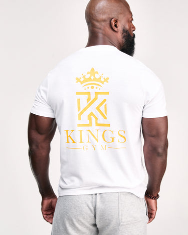 white Neon Logo back