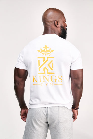 white Neon Logo back