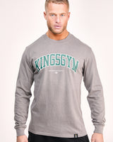 grey Long Sleeve Premium Tees