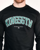 Gym black Jumper front