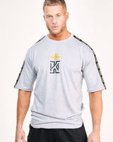 T-Shirt with Kings Gym Logo Shoulder Tape