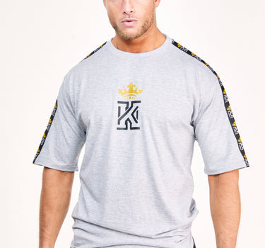 T-Shirt with Kings Gym Logo Shoulder Tape