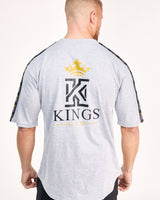 T-Shirt with Kings Gym Logo Shoulder Tape back