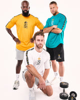 T-Shirt with Kings Gym Logo Shoulder Tape 