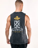 Dark & Light Grey Tank Top Back