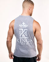 Dark & Light Grey Tank Top Back-1