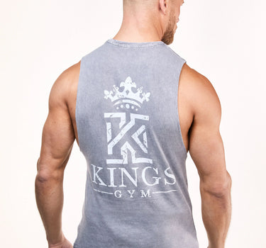 Dark & Light Grey Tank Top Back-1