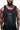Dark & Light black Tank Top front