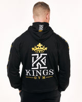 Kings Gym Logo Shoulder Tape hoodies back