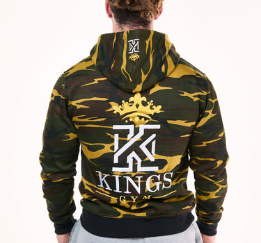 Gym zip up Hoodie back