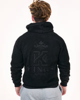 black Kings Fleece Hoodie back