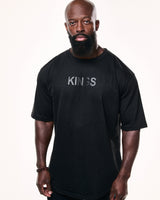 Kings Curved Hem Bodybuilding T-Shirt