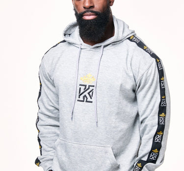 Grey Logo Shoulder Tape Front