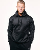 black Premium Gym Hoodie Men
