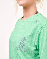 women neon tshirt