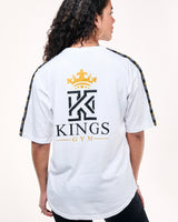 White women T-Shirt Logo Shoulder Tape Back