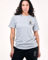 Grey Gym T-Shirt Women