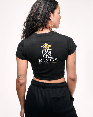 CROPPED GYM T-SHIRT FOR WOMEN-3