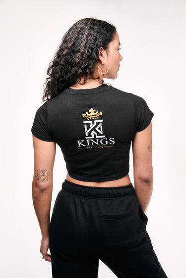 CROPPED GYM T-SHIRT FOR WOMEN-3