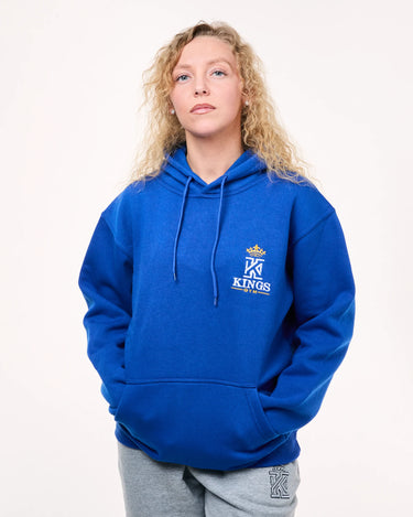 kings gym blue hoodies front