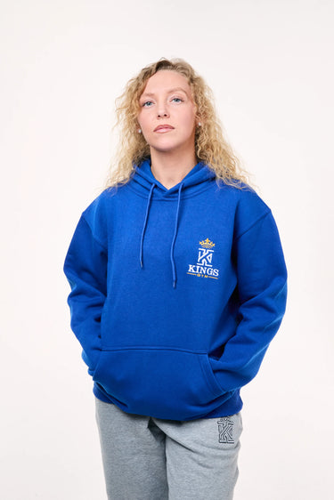 kings gym blue hoodies front