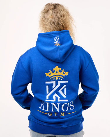 kings gym blue hoodies back