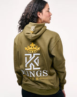 kings gym coral hoodies back