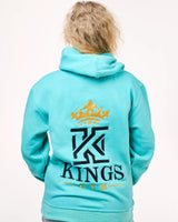 kings gym mint hoodies back