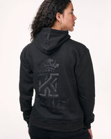 Black Gym hoodies Back