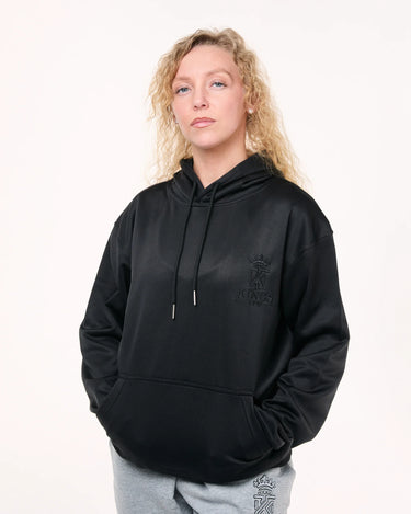 Premium Gym black Hoodie Women-2