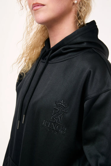 Premium Gym black Hoodie Women-3