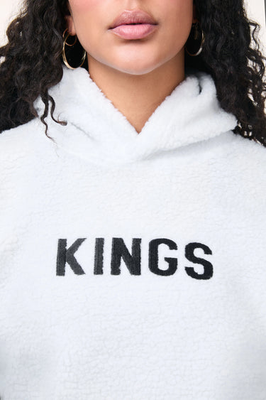 women white hoodie front