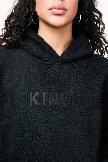 black hoodie front