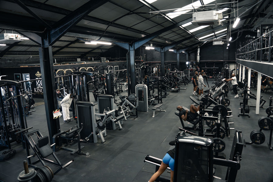 Machines on the training floor at Kings Gym Croydon