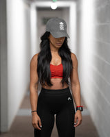 KingsGym Cool White Cap On Lady