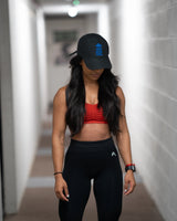 KingsGym Cool Blue Cap On Lady