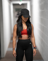 KingsGym Cool Black Cap On Lady